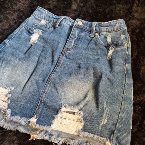 Wild Fable Denim Skirt - Picture 2 of 3